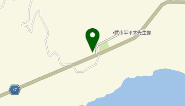 地域の高台(スカイライン(2))の地図画像