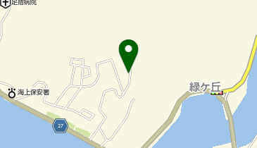 市営住宅付近の地図画像