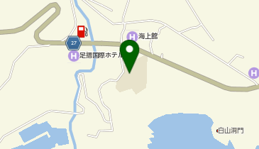 足摺岬小学校の地図画像