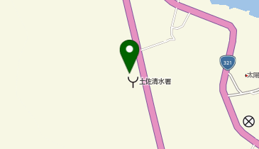 消防庁舎の地図画像