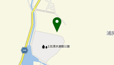 旧清水中学校体育館の地図画像