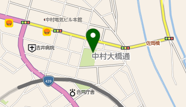 八反原公園の地図画像