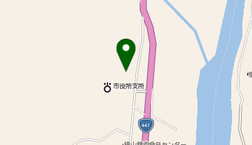 西土佐地区公民館の地図画像