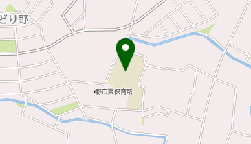 野市東小学校の地図画像