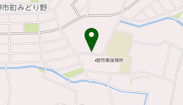 野市東保育所の地図画像
