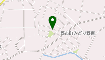 みどり野東公民館の地図画像