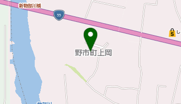上岡ふれあい館の地図画像