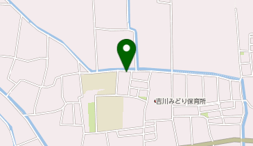 吉川小学校体育館の地図画像