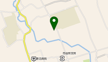 香北武道館の地図画像