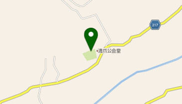 清爪公会堂の地図画像