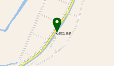加茂公民館の地図画像