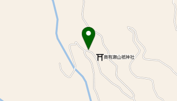 有瀬公民館の地図画像