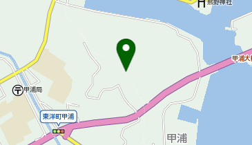 甲浦西4区避難場所(2)(NTT基地)の地図画像