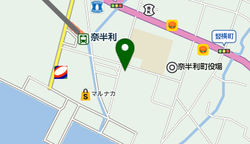 奈半利町町民会館の地図画像