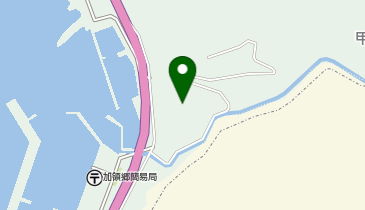 旧加領郷小学校の地図画像