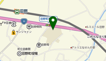 田野小学校(校舎)の地図画像