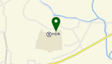 中芸高校(校舎)の地図画像