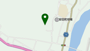 安田町地域ふれあいセンターの地図画像