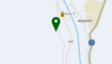 日浦地区会館の地図画像