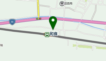 和食駅前広場の地図画像