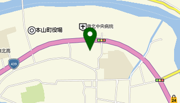 本山町プラチナセンターの地図画像