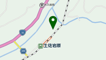 岩原公民館の地図画像