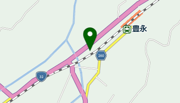 豊永集会所(屯所)の地図画像