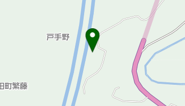 戸手野集会所の地図画像