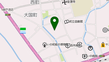 天理教伊野大教会の地図画像