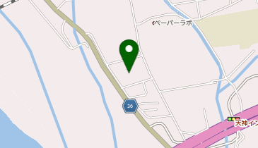 仁淀川漁協3階会議室の地図画像