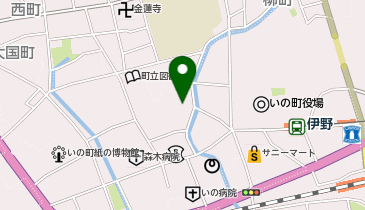 伊野公民館の地図画像