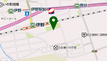 すこやかセンター伊野の地図画像