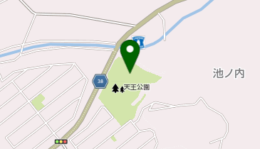 いの町総合運動場テニス場の地図画像