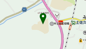 久礼中学校の地図画像