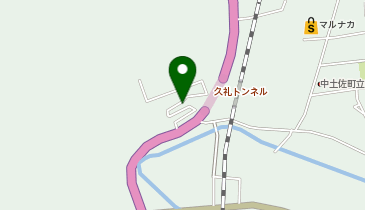 岡ノ前トンネル付近の地図画像