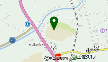 久礼小学校グラウンドの地図画像
