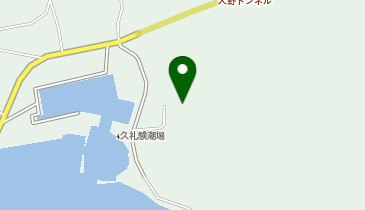 築港東地区津波避難場所の地図画像