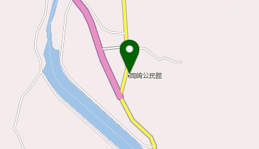 岡崎公民館の地図画像
