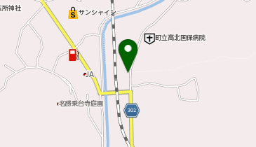 デイケアセンター「さくら荘」の地図画像