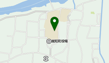 越知小学校の地図画像