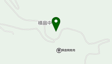 横畠西部老人里の家の地図画像