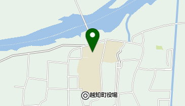越知中学校の地図画像