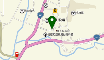 ゆすはら・夢・未来館の地図画像