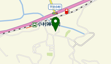 下分ふれあいプラザの地図画像