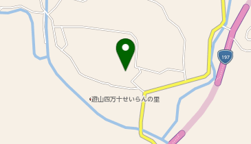 旧船戸小学校体育館の地図画像