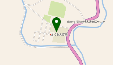 津野町立中央小学校体育館の地図画像