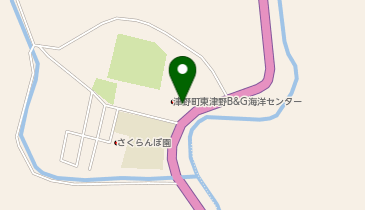津野町東津野B&G海洋センターの地図画像