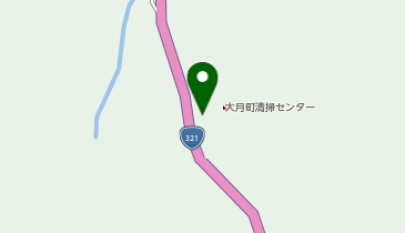 旧大月町清掃センターの地図画像