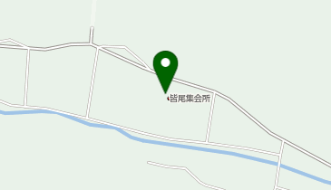 皆尾集会所の地図画像