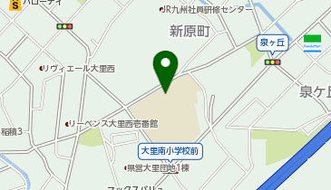 大里南小学校の地図画像